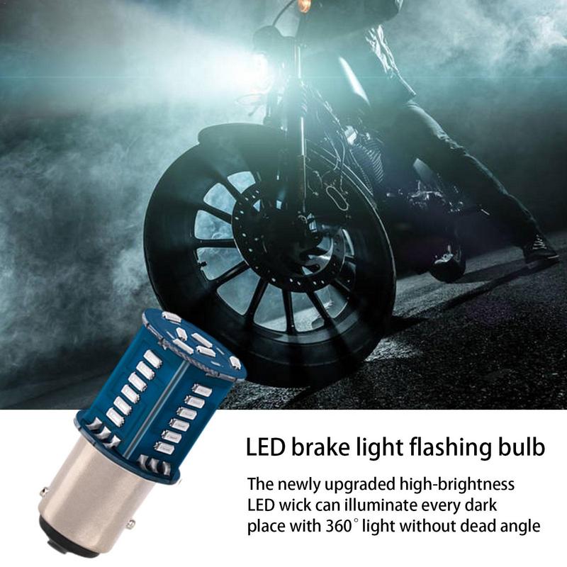 Motorrad Bremse Glühbirne Anhänger Hinten Anhänger Lichter Mit hoch-Helligkeit Lampe Bremse halt Strobe Glühbirne Für