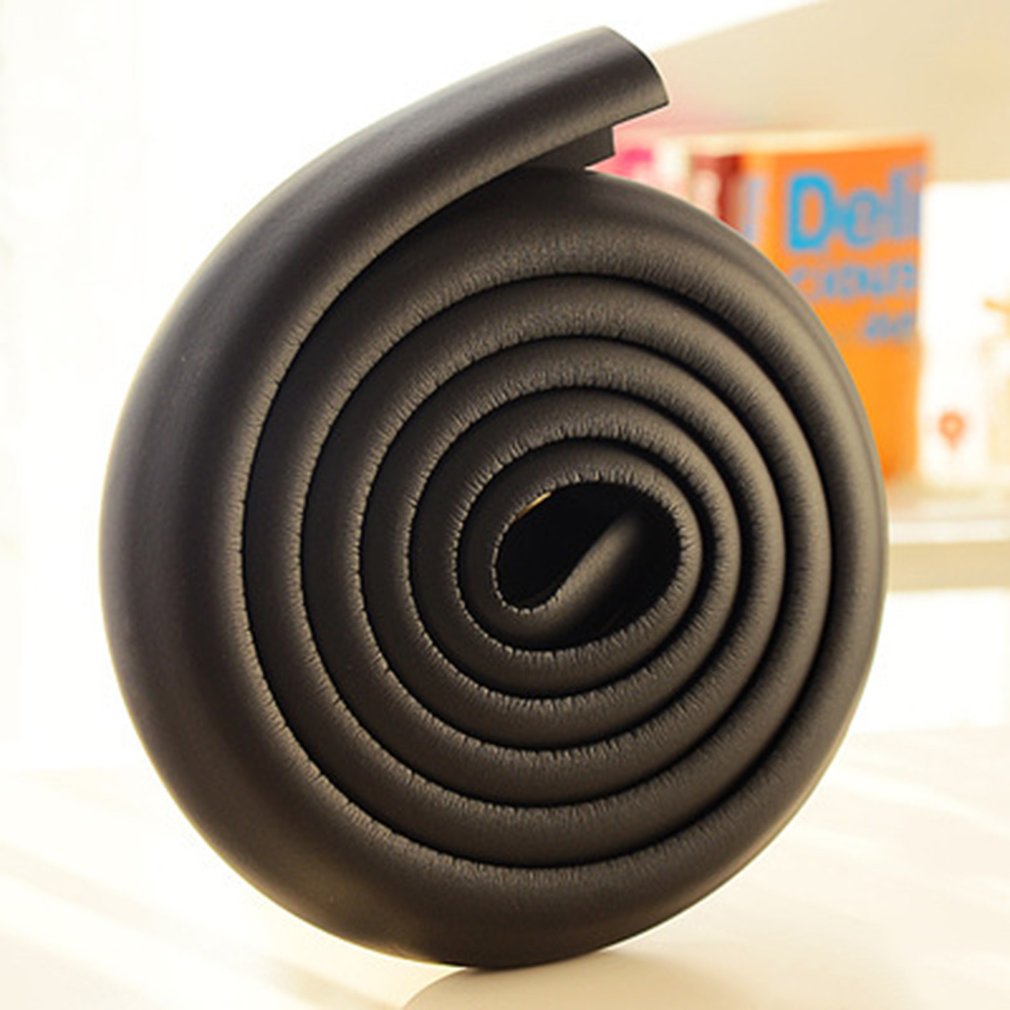 2M Baby Safety Table Desk Edge Guard Strip Corner Protector for Furniture Cushion Rubber Foam Bumper with Double-sided Tape: 10