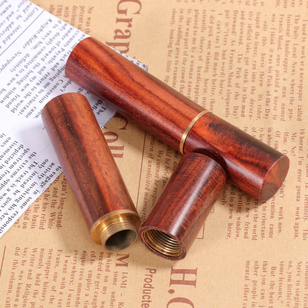 2 Pcs Toothpick Holder Wooden Toothpick Case Toothpick Can Toothpick Box for Kitchen Restaurant Home