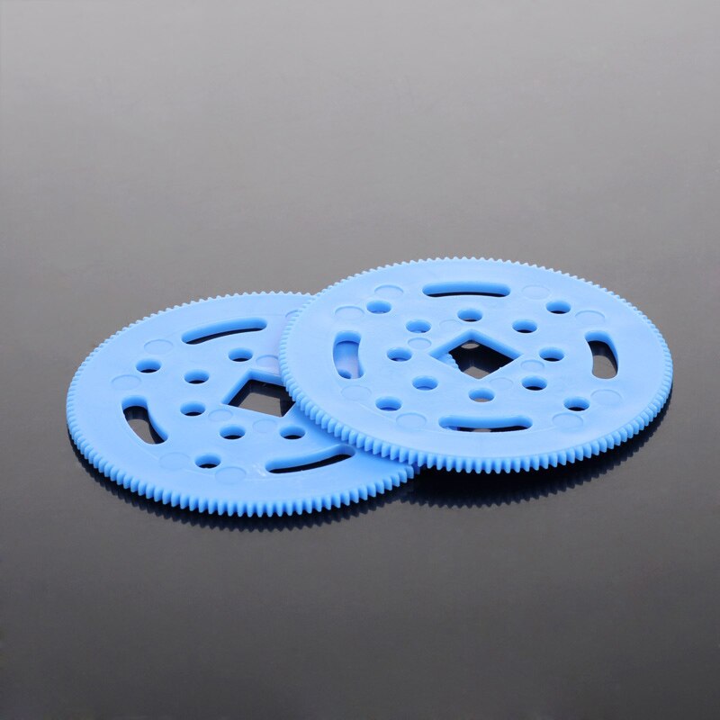 Plastic gear DIY motor gear reduction remote control car single layer gear 130T square hole gear