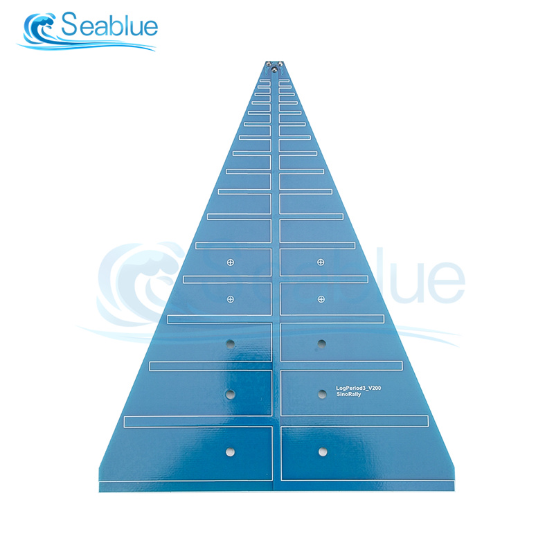 Antenne Large Bande Directionnelle UWB 800MHz-6GHz - Carte PCB Bleue 200x146mm - Pour WiFi, Applications Radio