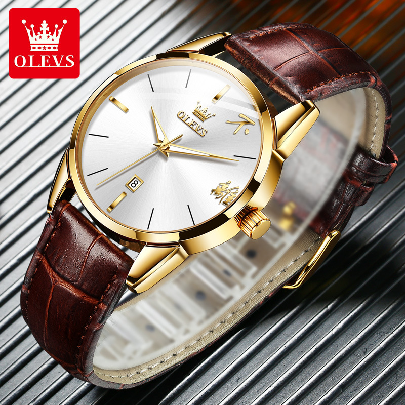 Mode Koppels Nooit Zal Het Horloge Zonder Verlaten De Lichtgevende Quartz Horloge Heren Horloge Vrouwen Horloge