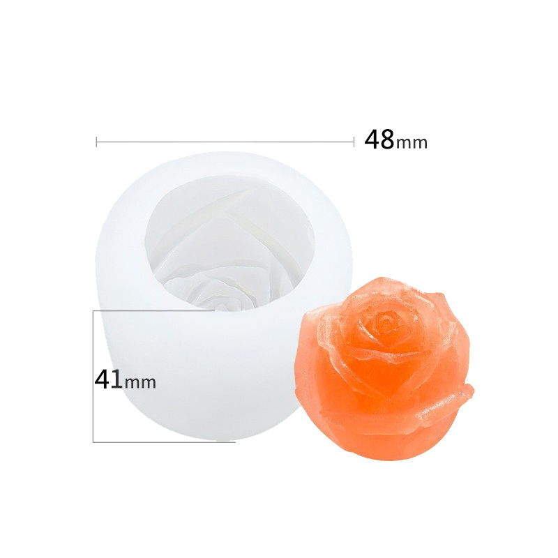 1/2/4 stk. rose-iskugleform, 3d blomster-isform, silikone, whisky-isterningmaskine, isboks til hjemmelavet is: L / Grøn