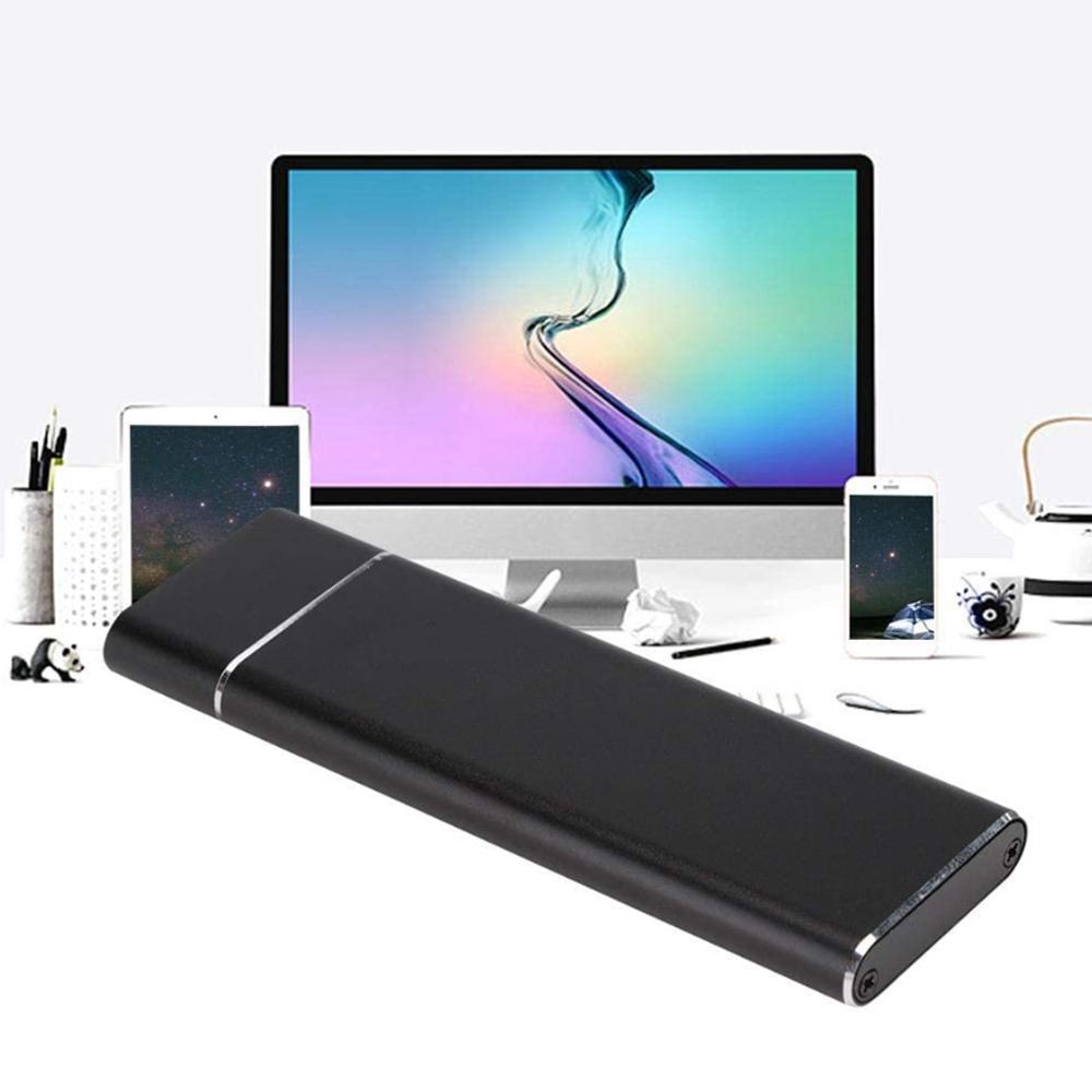 Hard Disk Case M.2 Ngff To Usb3.1 Ssd Solid Mobile Type-c Mobile Hard Disk Box Aluminum Alloy Material Lightweight And Portable