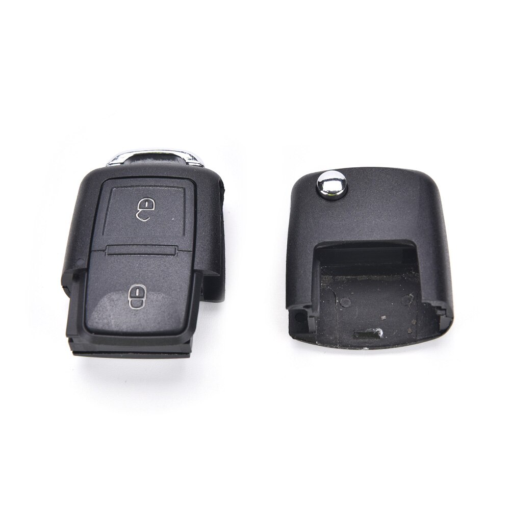 2 Button Folding Remote Key Shell Fob Without Blade