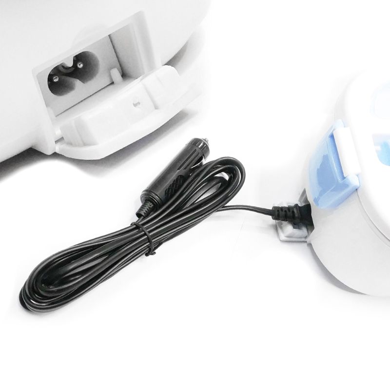 Fiambrera eléctrica de 220V y 12V para uso en coche, cable de alimentación eléctrica con fiambrera, calefacción, EU y US