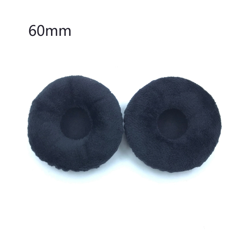 Almohadillas para auriculares, orejeras terciopelo piezas reparación auriculares 60mm-110mm: Caqui