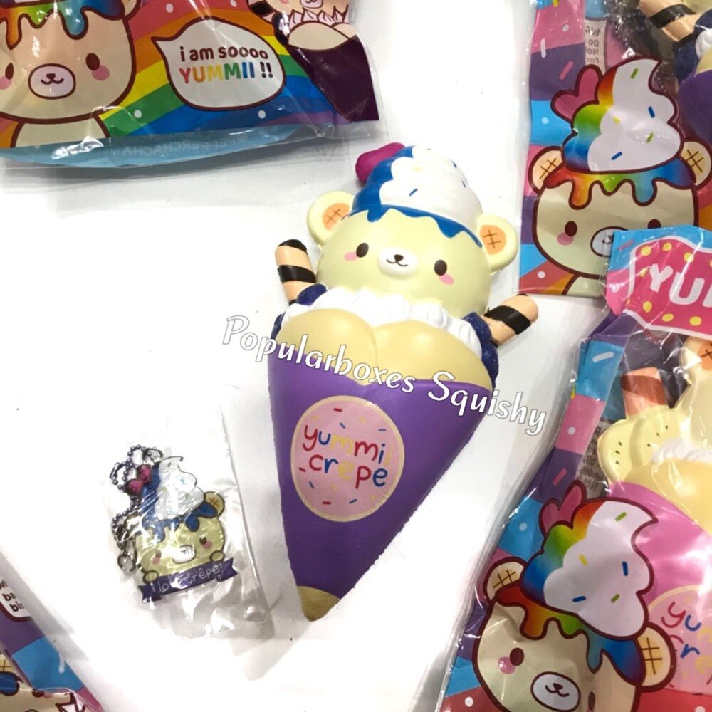 Creamiicandy yummiibear crepe squishy Slow Rising Toy