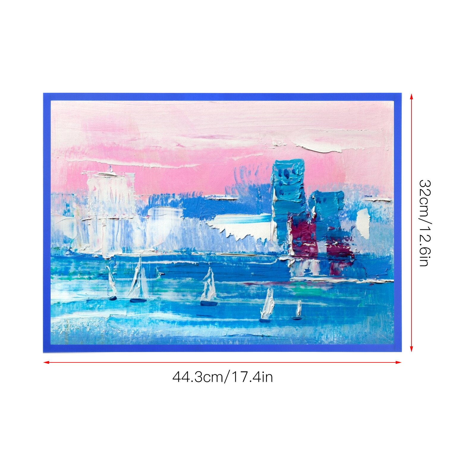 A3 Document Sign Holder Frosted Magnetic File Frame PVC Poster Picture Notice Display Frame for Whiteboard Fridge Cabinet Wall