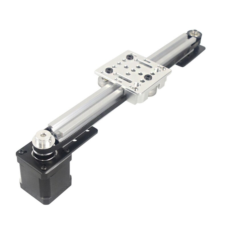 Openbuilds Mini V-slot Effective travel 400mm Linear module with NEMA17 stepper motor for Reprap 3D printer: 600mm stroke / White