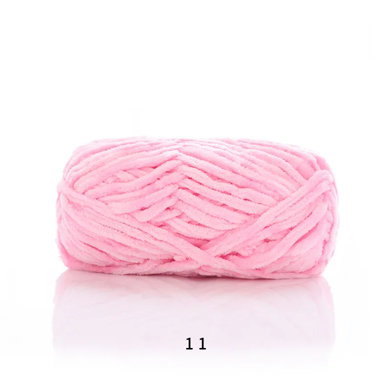 1pc 100g Super Soft Yarn Chunky Blanket Yarn Chenille Yarns for Knitting and Crochet Hilos Para Tejer