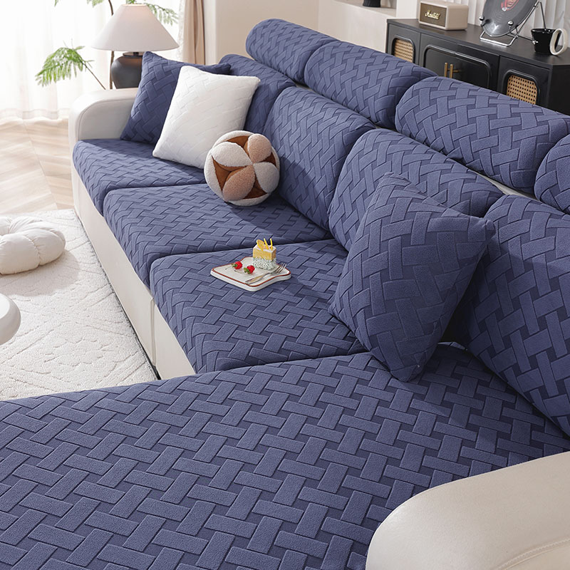 Elastic Sofa Cover Luxury Adjustable Elastic Couch Cover for Living Room Sofa Seat Cover 1 2 3 4 seat l shaped full set