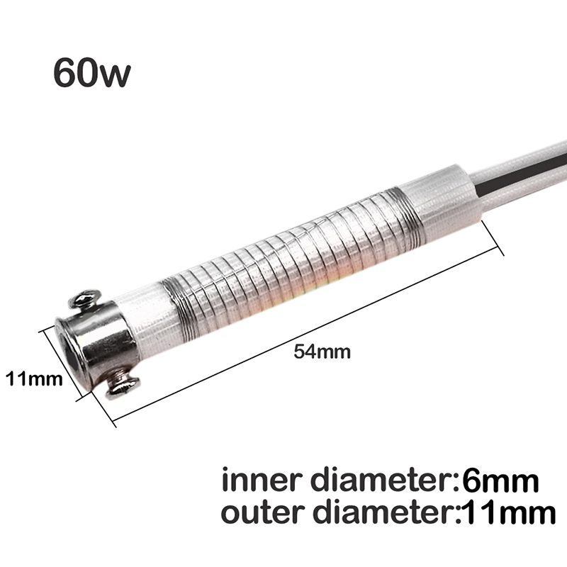 30/40/60W Soldering Iron Core Heating Element Replacement Welding Tool Element Heater Core Welding Tool Replacement Spare Part: 60w