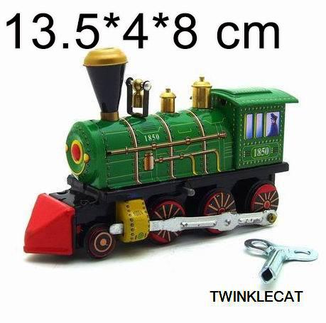 1PC Clockwork Car Toy Tinplate Tin Childhood Winder Cars Vintage Handmade Crafts Collection Figure Metal Wind Up Toys Model: MS432