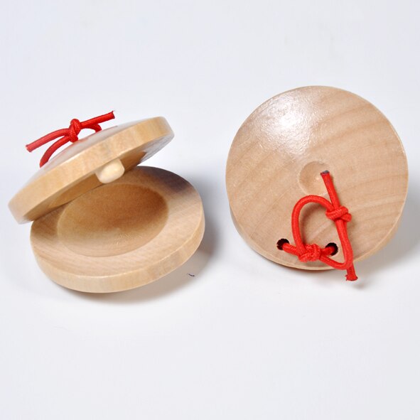 Log castanets wood, wooden castanets