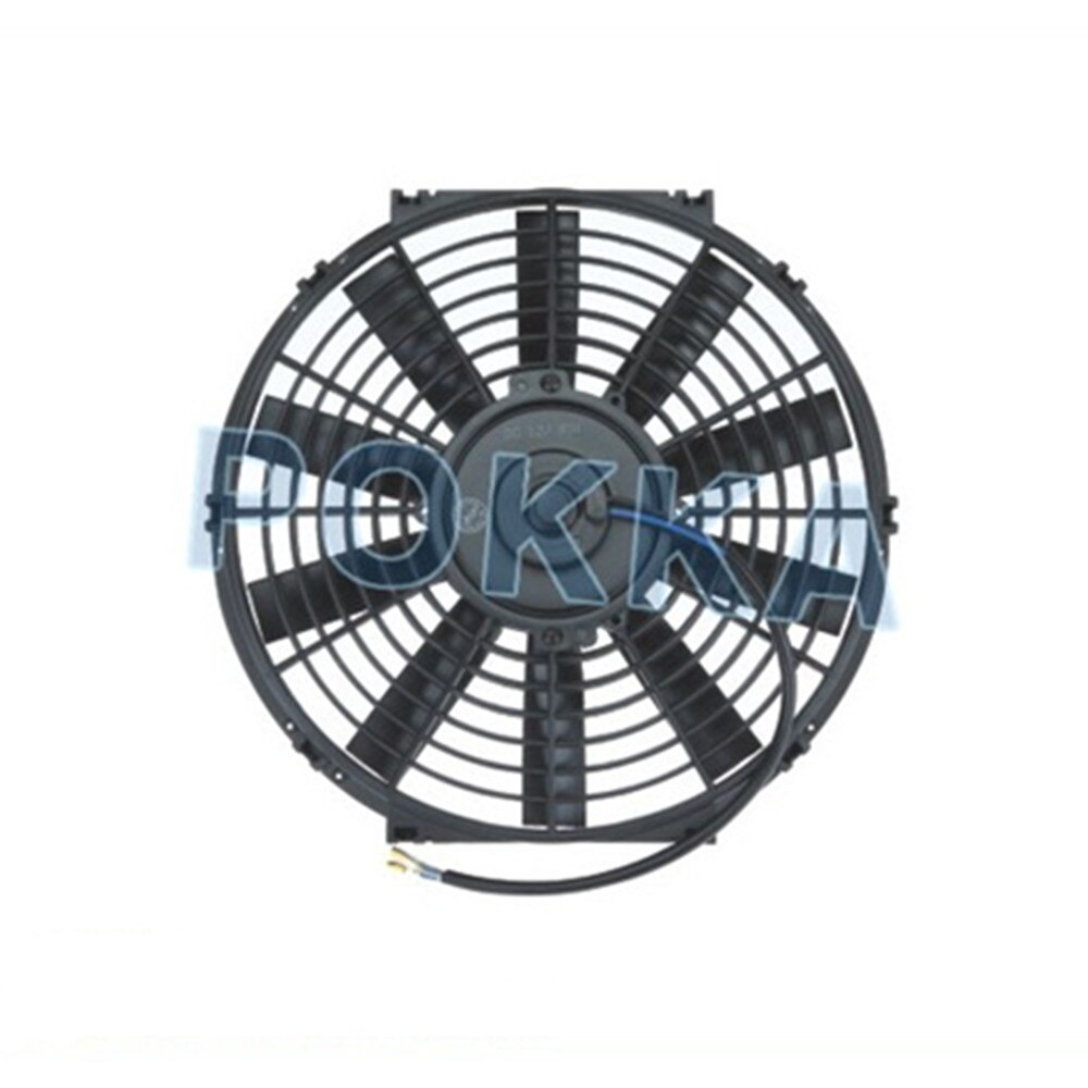 Automobil klimaanlage kühlung elektronische fan, kondensator fan 8,9,10,12,14 zoll, 80W 12v/24V