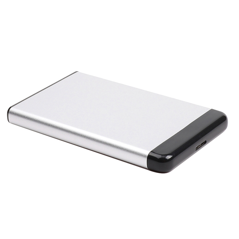 Disco duro externo HDD portátil de 2,5 pulgadas, almacenamiento externo USB 3,0, disco duro móvil para PC, escritorio y portátil: 120 GB / silver