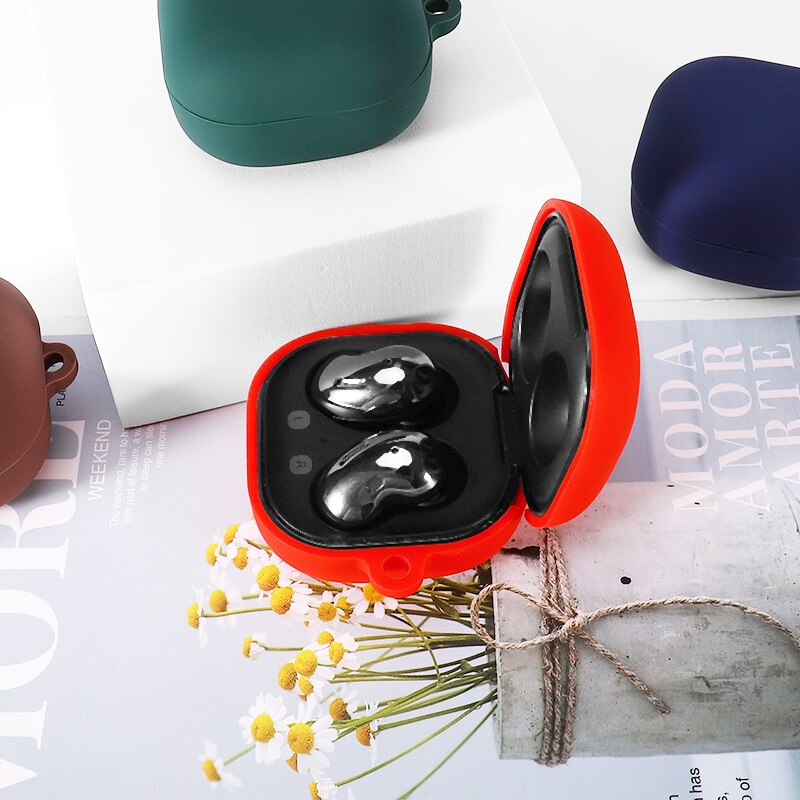 Étui en Silicone pour Samsung Galaxy buds 2, mignon, coque, accessoires, protection antichute, antichoc