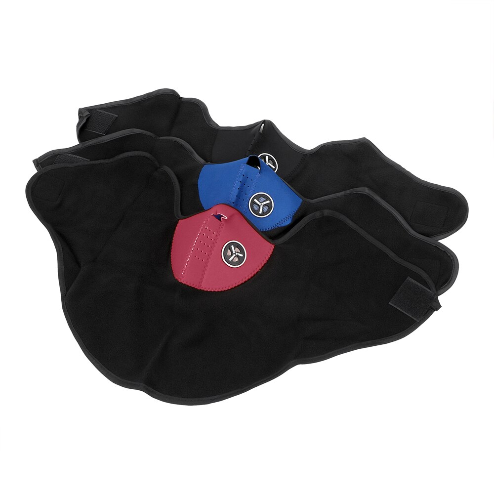 Leepee moottoripyörä puoli kasvonaamion kansi balaclava ulkourheilukaula suojaa lämpimää unisex -talven hiihtolumikaulahuivia
