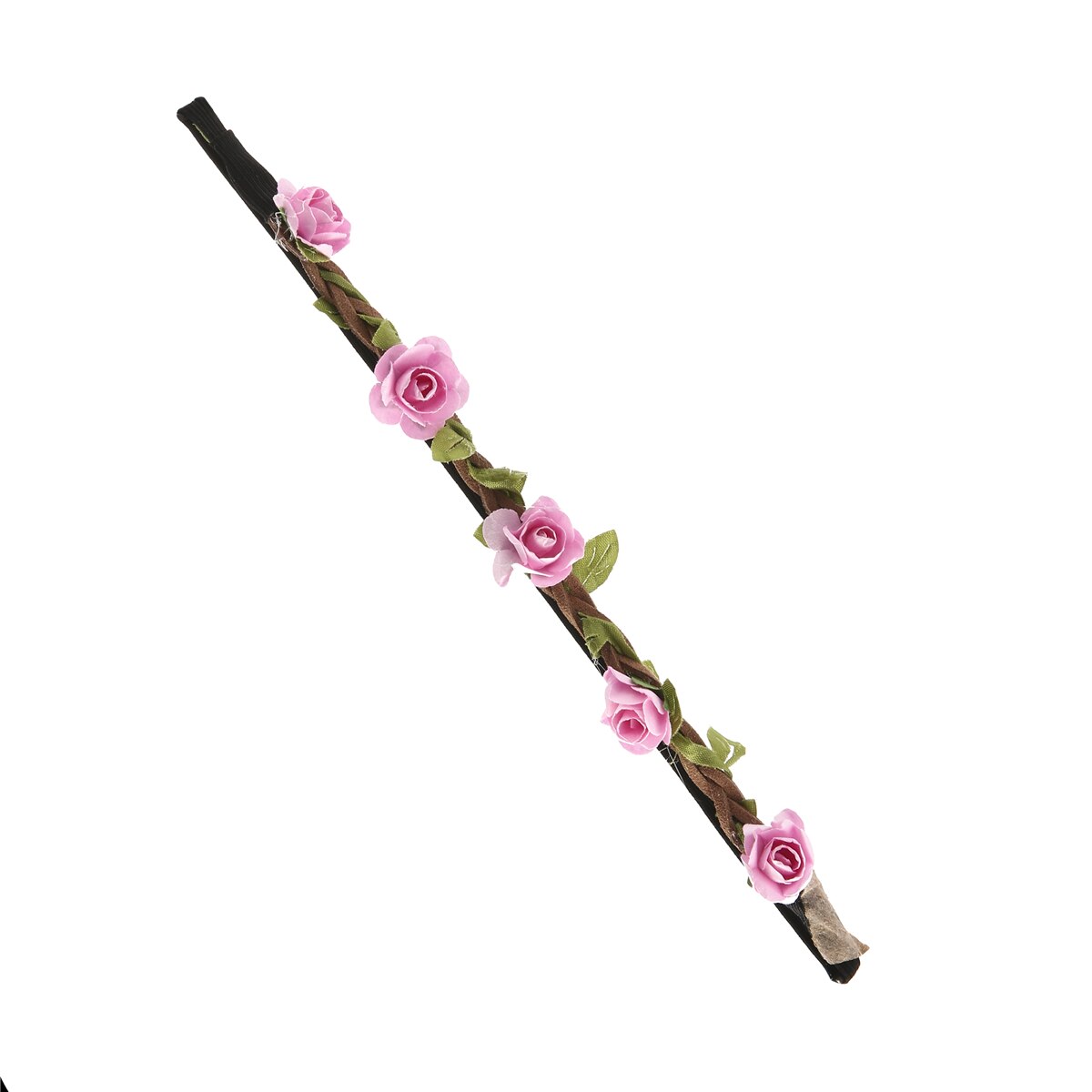 Girls Women Handmade Floral Crown Flower Headband Hair Garland Wedding Women Headpiece Cute Flower Headwear: 4