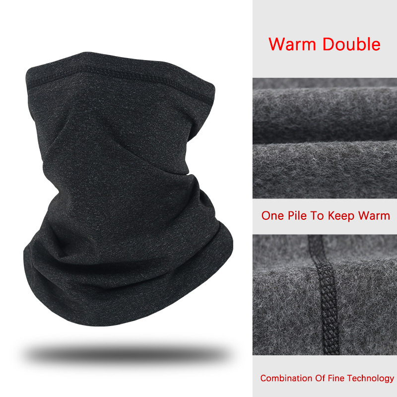 Pañuelo de invierno para hombre, Bandana para motocicleta, pañuelo cálido para ciclismo, máscara de esquí, bufanda para mujer, pesca elástica a prueba de viento