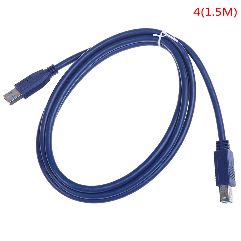 Neue USB 3,0 A Stecker BIN zu USB 3,0 B Typ Männlichen BM Verlängerung Drucker Draht Kabel USB 3,0 Kabel für Drucker Abendessen Geschwindigkeit