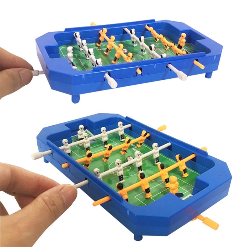 Boys Small Fun Games Children Table Football Toy Competitive Parent-child Interactive Toys For Kid Random Color