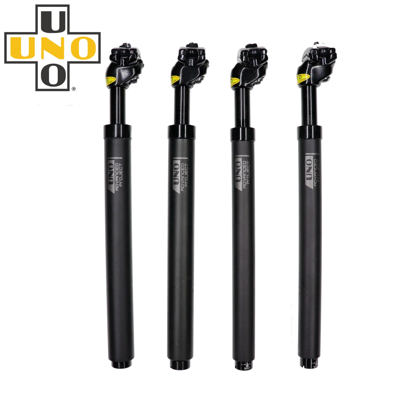 Fietszadelpen 1 stuk fiets zadelpen vering schokabsorberend MTB bergdemping ultralicht 26,8 27,2 mm 28,6 30 30,4 30,9 31,6 mm fiets zadelpen (kleur: zwart 31,6 shim