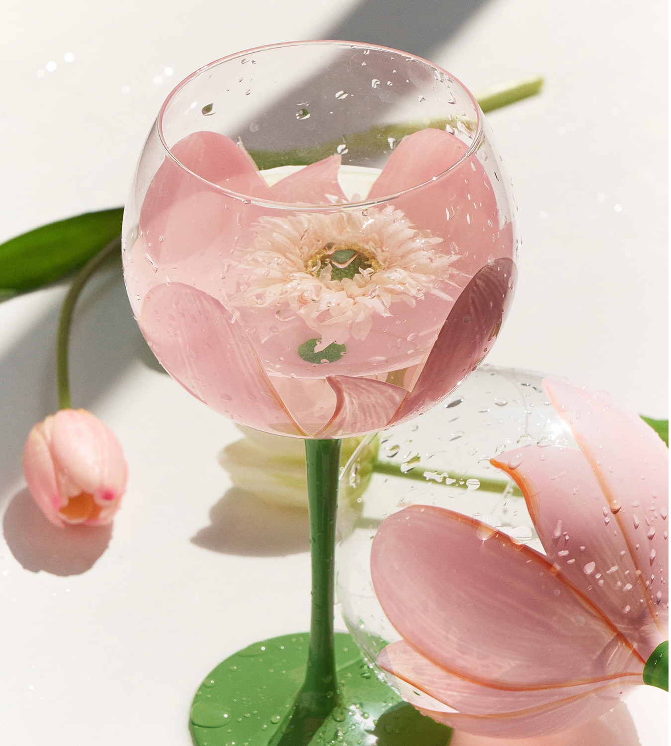 Tulipano medievale bicchiere da vino rosso calice bicchiere da vino dipinto a mano regalo di compleanno tazze da caffè in cristallo tazza Kawaii