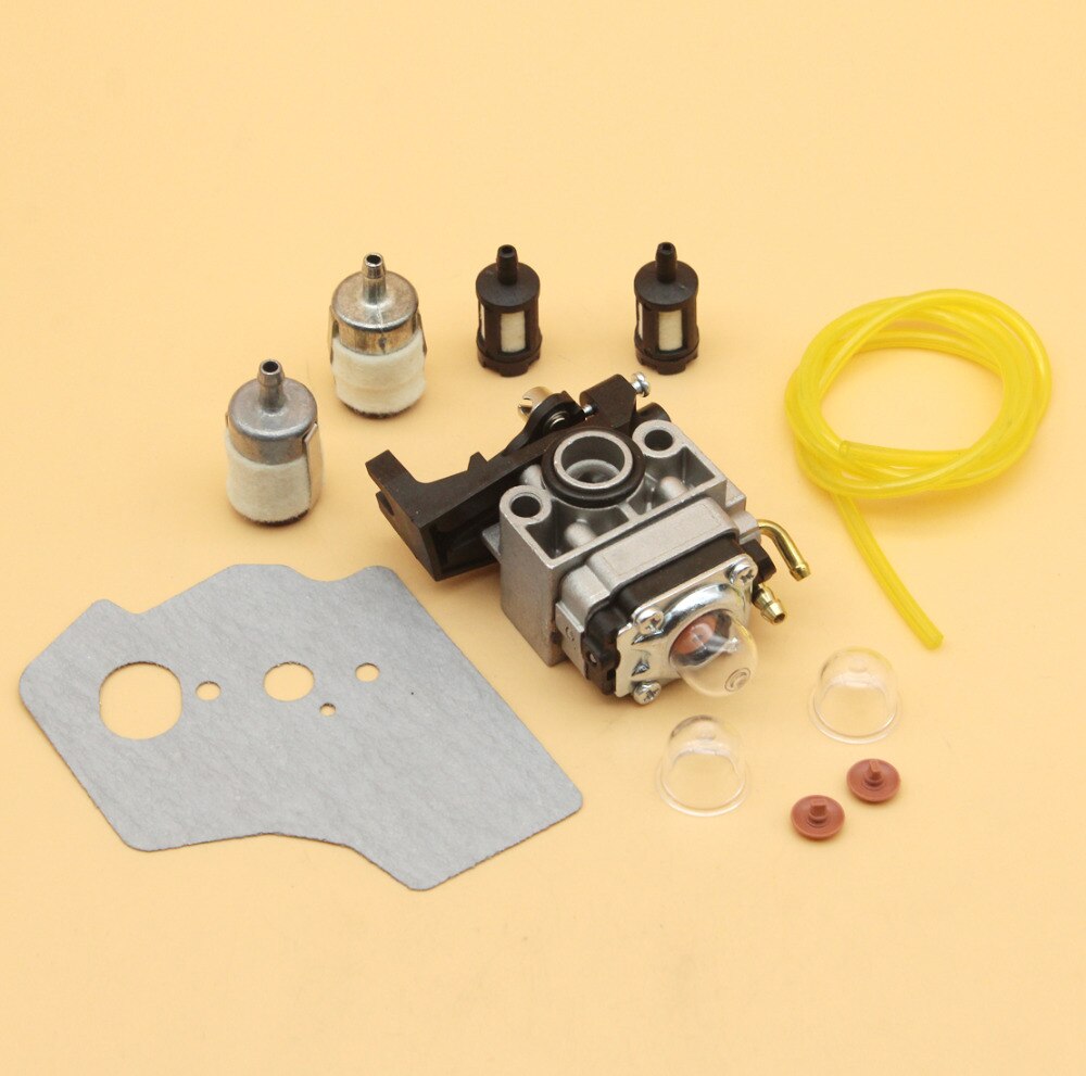 Förgasare backventil packning bränslefilter slangpaket passar honda  gx35 gx35nt hht 35 hht 35s motormotor trimmer borstmaskin fläkt