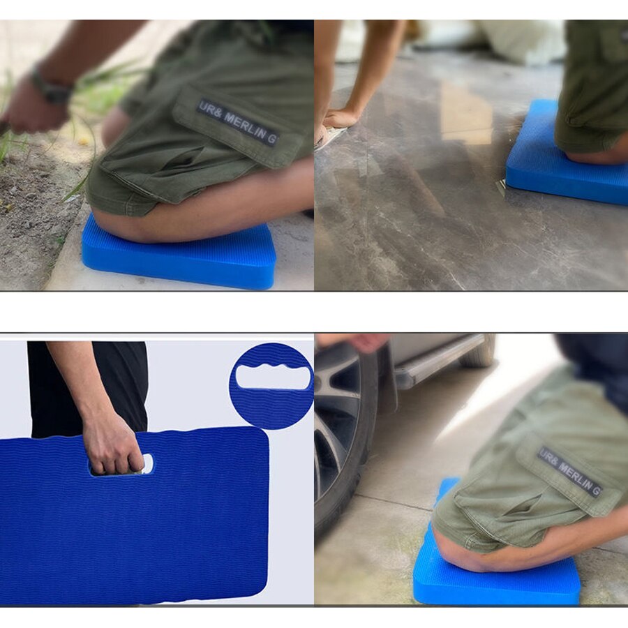 Garden Kneeler Thick Pad Kneeling Mat High Density Foam Knee Cushion Mat Kneeling Kneel Protection Garden Garag