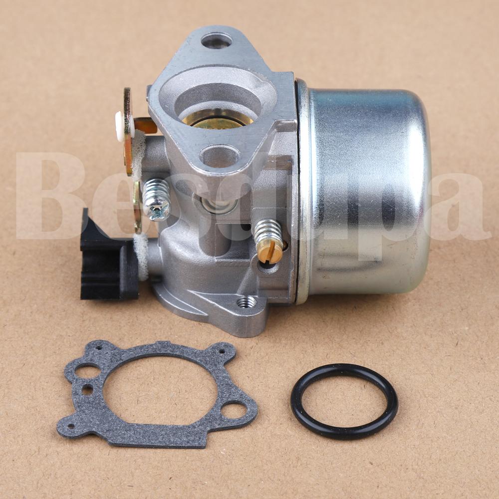 Karburator med pakning med o-ring, der passer til briggs stratton quantum engine 498965
