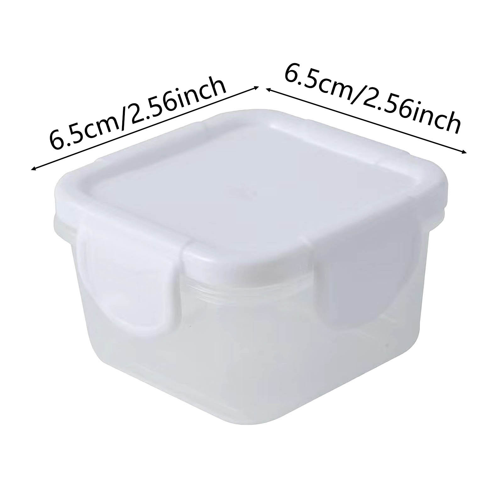 Food Containers Leakproof Lids Condiment Sauce Containers Mini Freezer Storage Containers Airtight Containers Microwave Safe