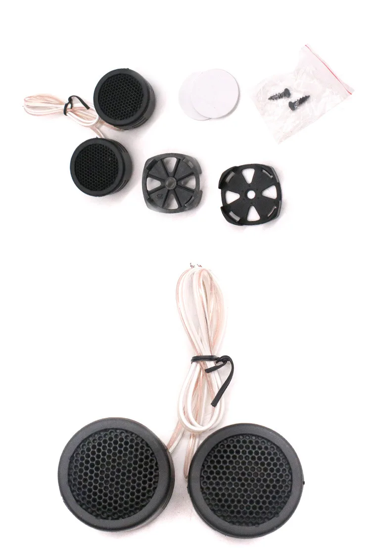 2x Auto Tweeter Dc 12V Auto Audio Tweeter Auto Speaker Universele Hoge Efficiëntie Luidspreker Tweeter 40W
