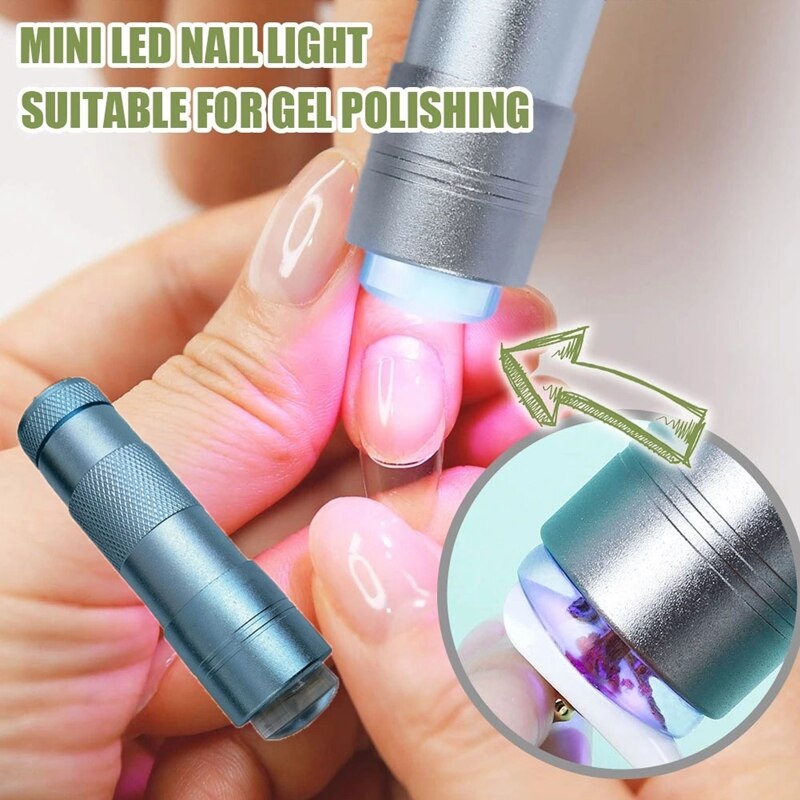Tampon de transfert de vernis à ongles, lampe UV à séchage rapide, tampon de gelée 2 en 1, lampe à séchage rapide