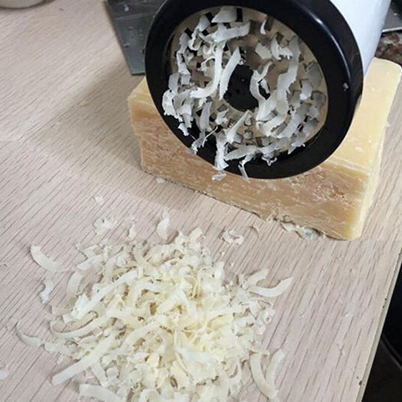 1 Pcs Hand Operated Tools Cheese Grater 2 Differnt Blades Stainless Steel Multifunction Cheese Cutter Kitchen Gadgets