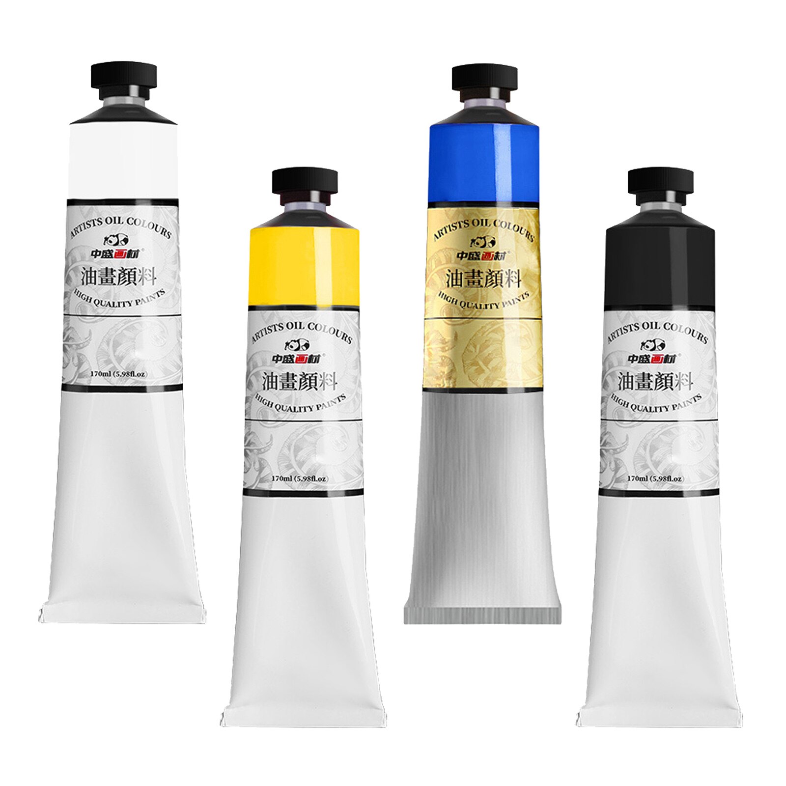 170ml Oil Paint Pigment for Artist Oil Painting Drawing Art Color Paint Supplies