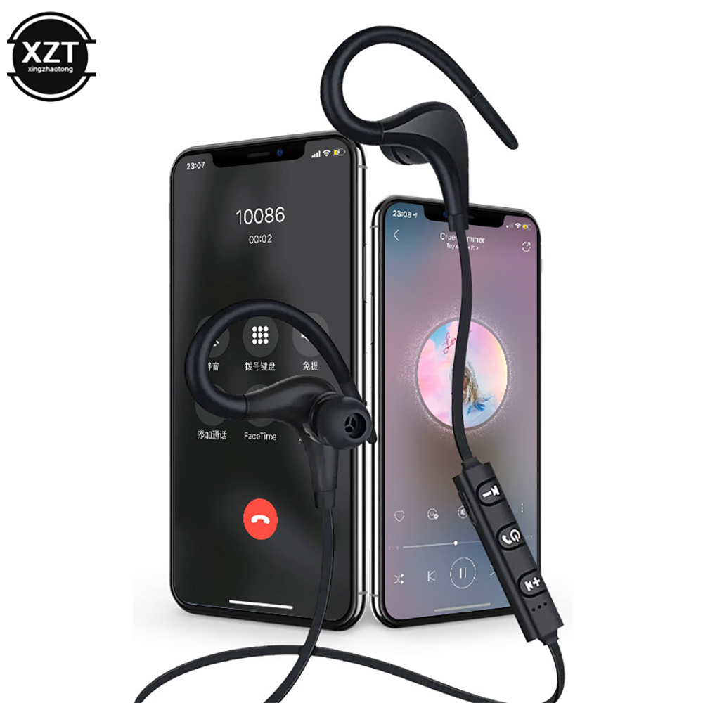 S6 Bluetooth-kompatibel Sport Kopfhörer BT-01 Hand Frei Wireless Headset Kopfhörer Sport In-ohr Kopfhörer Für Smartphone