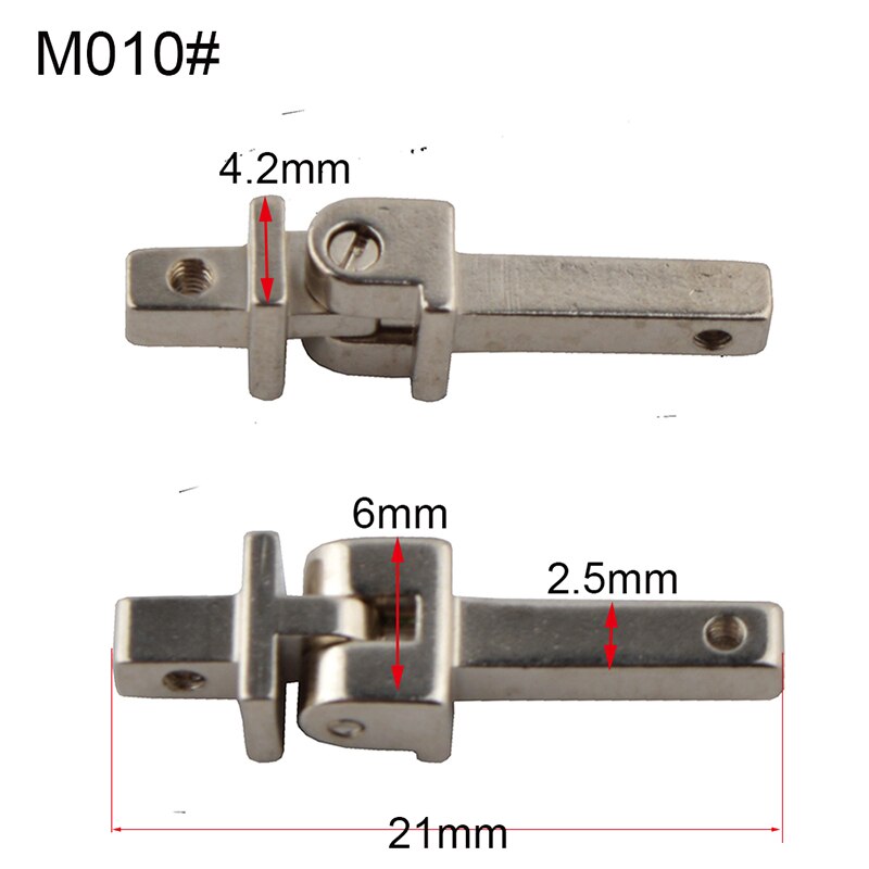 1pair spring hinge for acetate sunglasses,spring hinge for plastic eyewear 2models option: M010