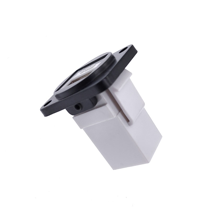 Simple USB socket panel mounting interface around installing the self-locking bayonet connection LED aviation socket