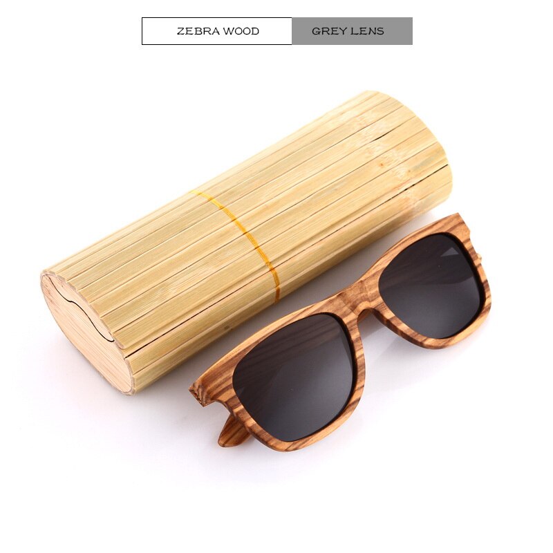 EZREAL Real Top Bamboe Hout Houten Zonnebril Gepolariseerde Handgemaakte Hout Mens Sunglass Zonnebril Mannen Gafas Oculos De Sol Madera: 4