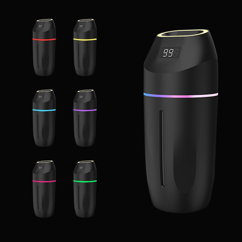 Ultrasonic Portable Wireless Humidifier USB Aroma Diffuser 2000mAh Battery Rechargeable Humidifier with Atmosphere Lamp humidifi