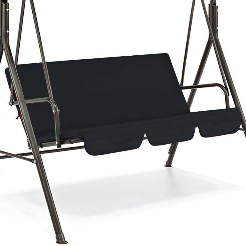 150*150*10cm Outdoor Garden Courtyard Swing Seat Cover Stretch Chair Cover Suitable For Three-seat Swing Shade Sail No Fade: 5