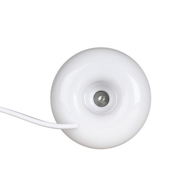 Mini USB Humidifier Donut Shaped Fragrance Diffuser Air Purifier Home Office Car Decor LDO99: White