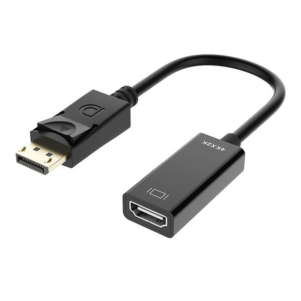 4K Displayport Naar Hdmi-Compatibele Adapter Converter Weergavepoort Mannelijke Mini Dp Naar Vrouwelijke Hd Tv-Kabel Aanpassen Video Voor Pc Tv-Kabel: Rood