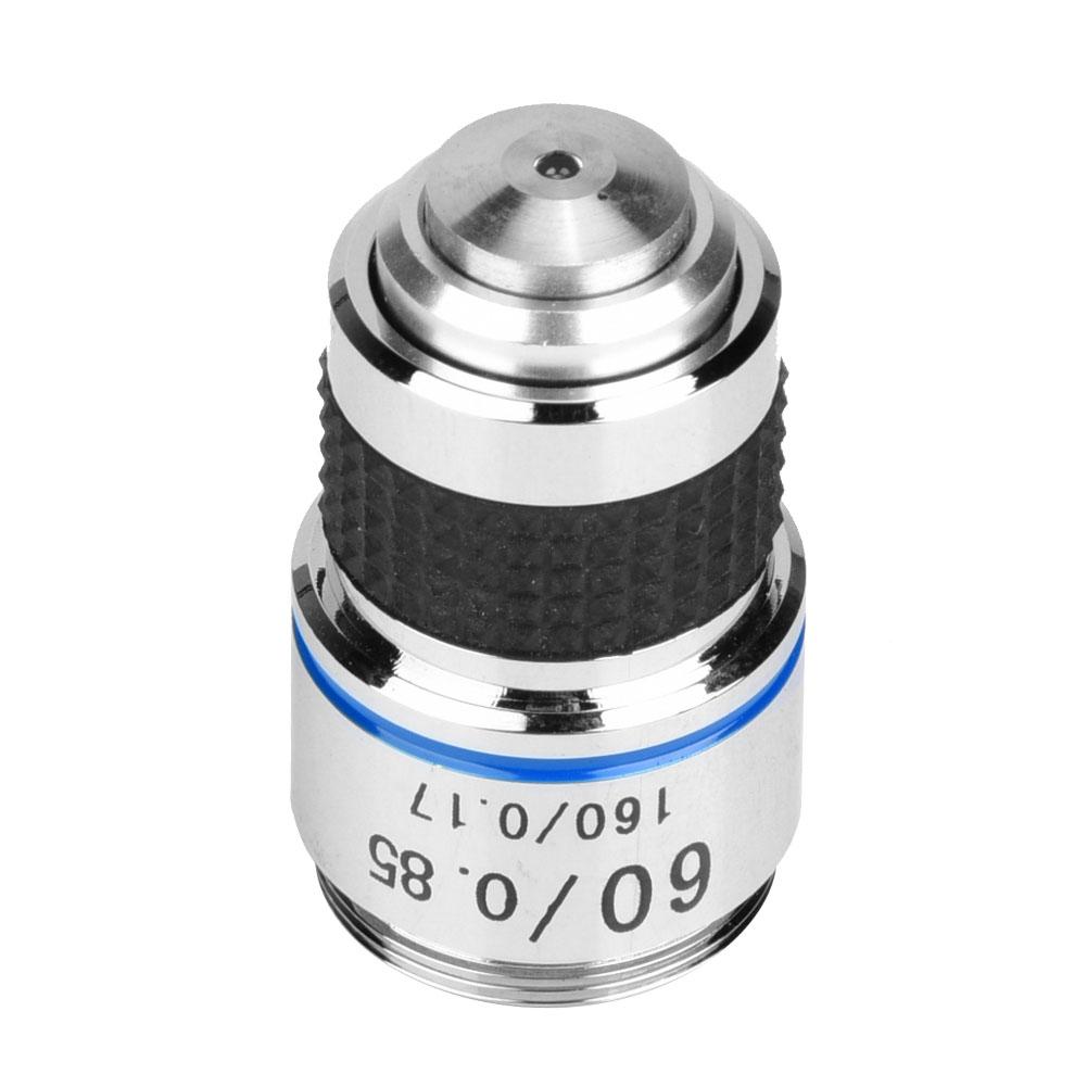 60X Objectives Lens 185 Biological Microscope Achromatic Objectives Lens 160/0.17 Microscope parts