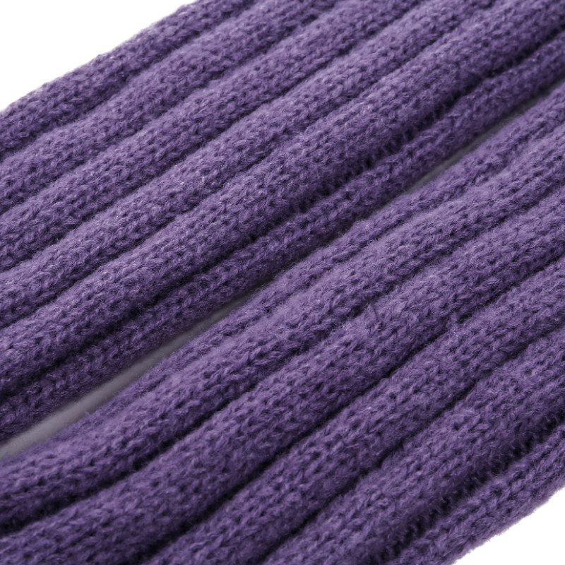 Chaussettes tricotées pour femmes, bas Tube sans bout de couleur unie pour adultes pour printemps automne hiver