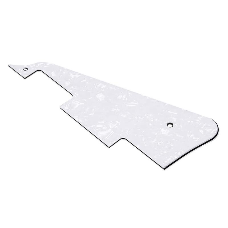 6 färg gitarr valskydd 3 lager gitarr skrapplatta för gibson sg standard gitarrdelar och tillbehör: Vit pärla