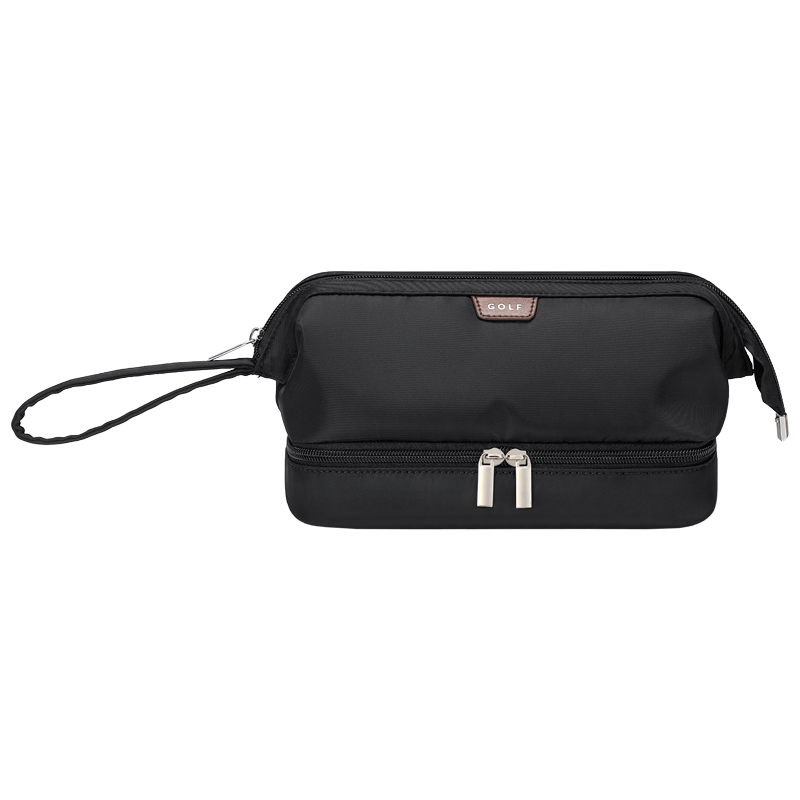 Golf Make-Up Tas Voor Vrouwen Met Grote Capaciteit, Handtas Voor Mobiele Telefoon, Effen Kleur Reiscosmetica Opbergtas