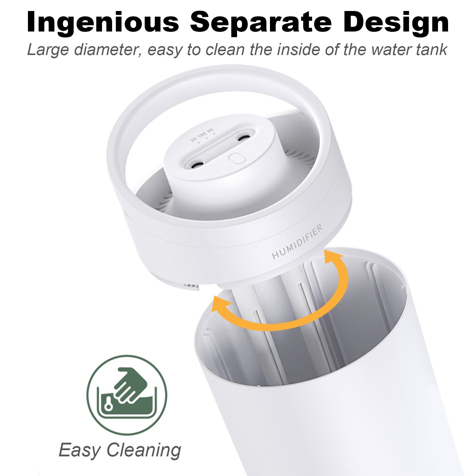 Air Humidifier Essential diffuser 3L Large Capacity Ultrasonic Cool Mist Maker Fogger Humidifier Aroma Diffuser Electric for Car